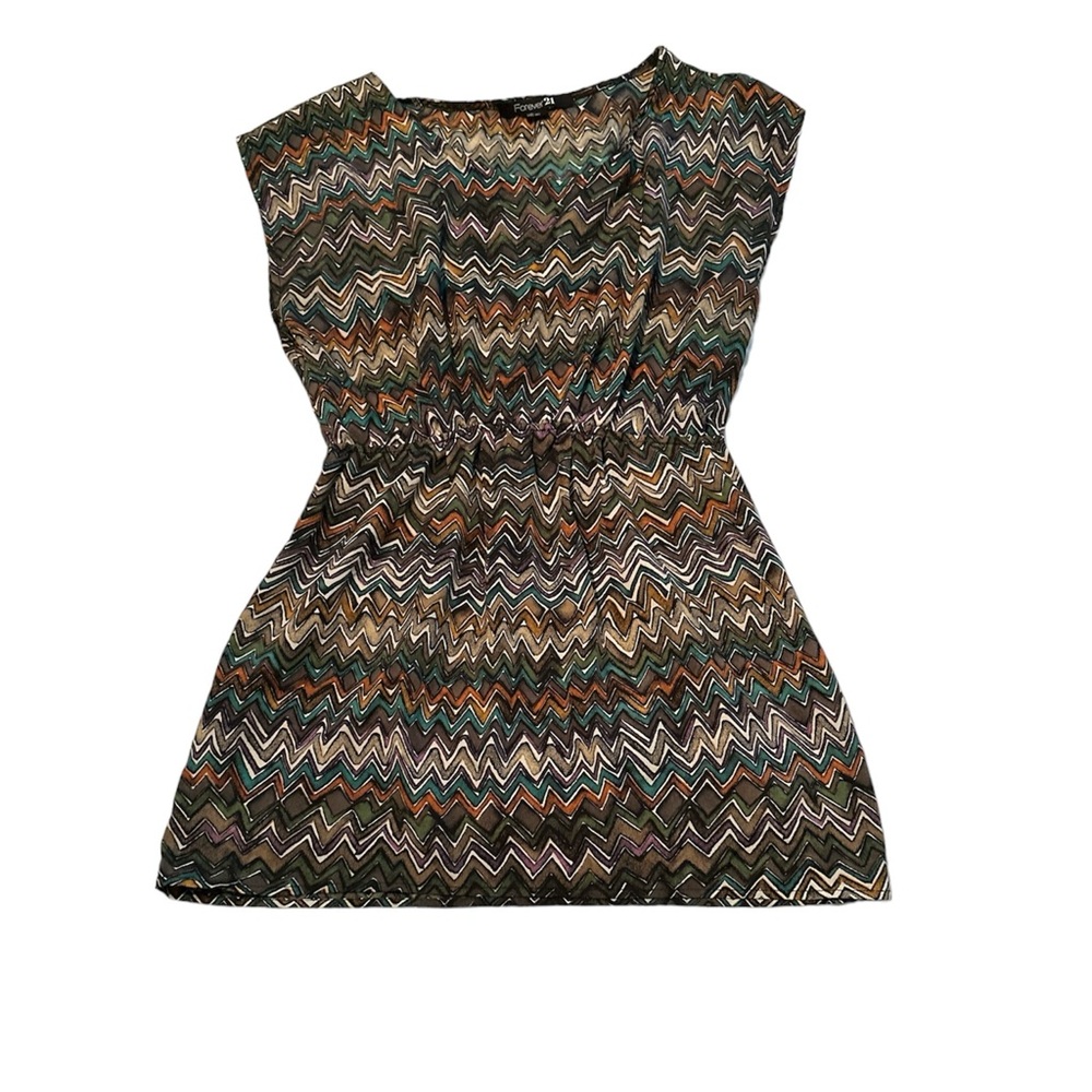 Forever21 Aztec printed top/dress size S
